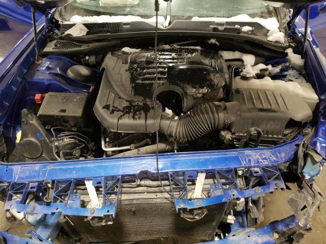 2C3CDZGG7JH256677 - 2018 DODGE CHALLENGER GT BLUE photo 11