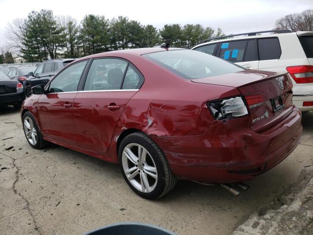 3VWL17AJ0GM386501 - 2016 VOLKSWAGEN JETTA SEL RED photo 2