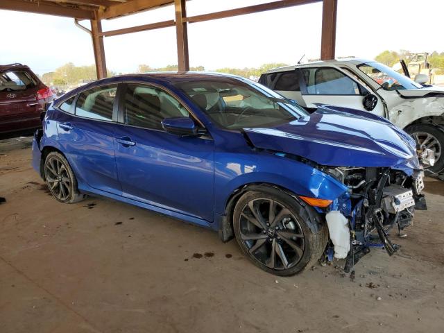 19XFC2F86ME003069 - 2021 HONDA CIVIC SPORT 蓝色 照片 4