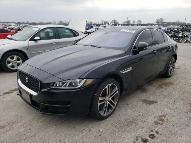 SAJAJ4BV9HA966405 - 2017 JAGUAR XE PREMIUM BLACK photo 1