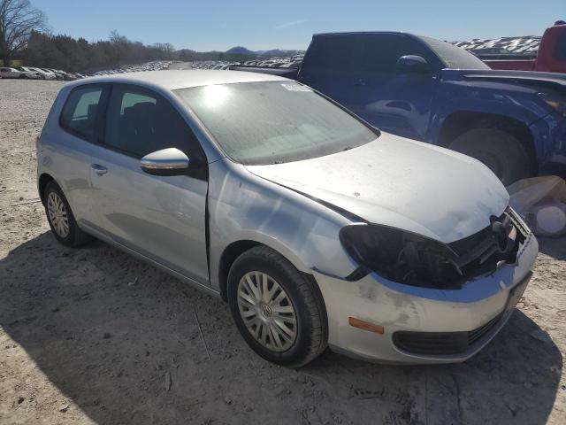 WVWAA7AJ0BW019505 - 2011 VOLKSWAGEN GOLF SILVER photo 4