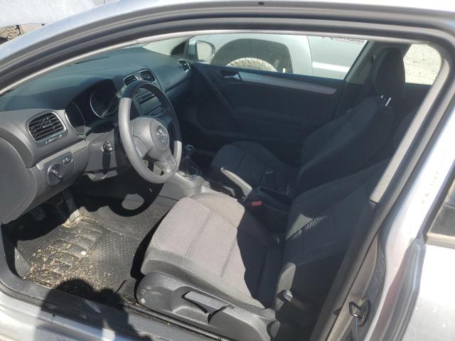 WVWAA7AJ0BW019505 - 2011 VOLKSWAGEN GOLF SILVER photo 7