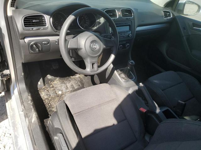 WVWAA7AJ0BW019505 - 2011 VOLKSWAGEN GOLF SILVER photo 8