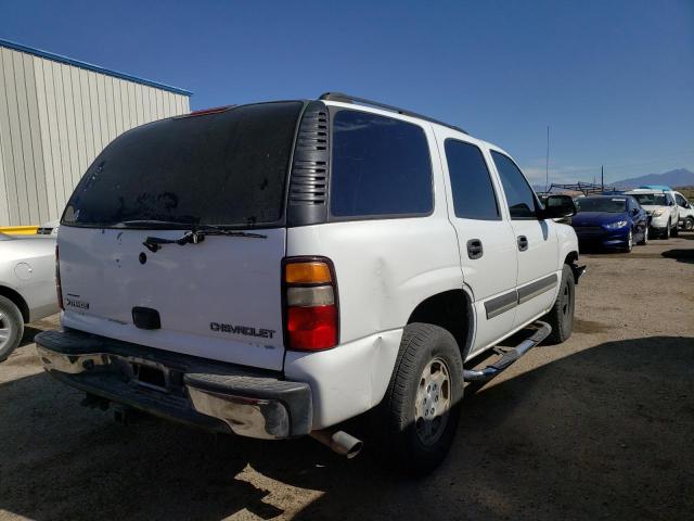 1GNEC13T85R219419 - 2005 CHEVROLET TAHOE C1500 WHITE photo 3