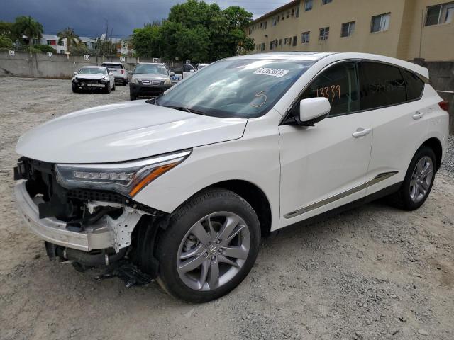 5J8TC2H76LL025183 - 2020 ACURA RDX ADVANCE WHITE photo 1