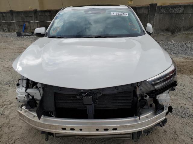 5J8TC2H76LL025183 - 2020 ACURA RDX ADVANCE WHITE photo 5