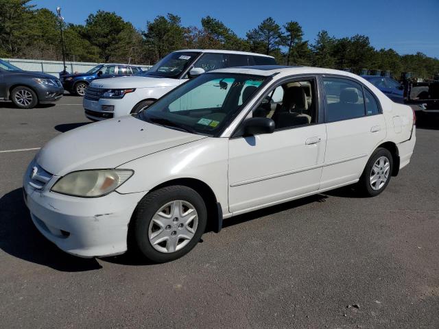 1HGES16335L012111 - 2005 HONDA CIVIC DX VP თეთრი ფოტო 1