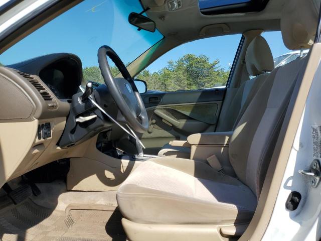 1HGES16335L012111 - 2005 HONDA CIVIC DX VP თეთრი ფოტო 7