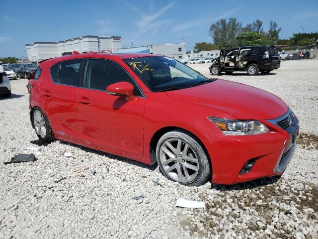 JTHKD5BH2G2266842 - 2016 LEXUS CT 200 RED photo 4