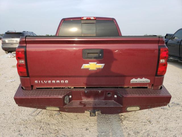 3GCUKTEC9FG432168 - 2015 CHEVROLET SILVERADO K1500 HIGH COUNTRY RED photo 6