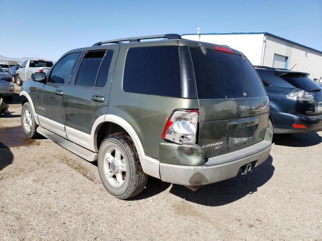 1FMZU63EX2ZC30158 - 2002 FORD EXPLORER XLT GREEN photo 2