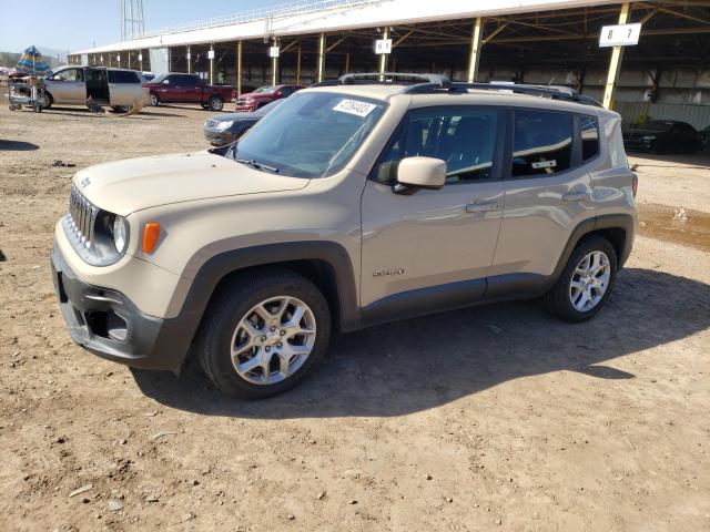 ZACCJABT7GPD37874 - 2016 JEEP RENEGADE LATITUDE WHITE photo 1