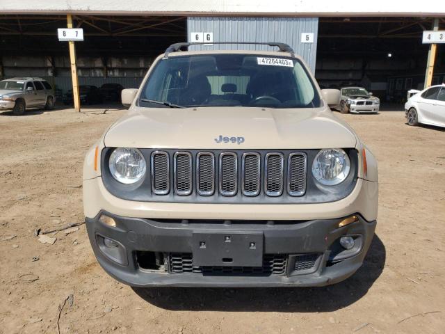 ZACCJABT7GPD37874 - 2016 JEEP RENEGADE LATITUDE WHITE photo 5