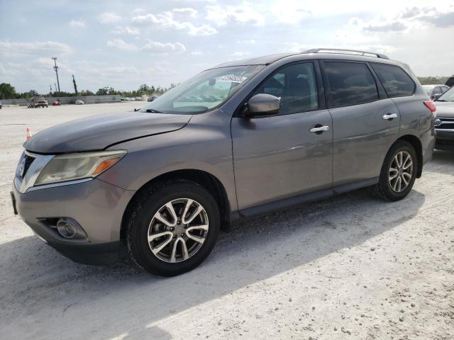 5N1AR2MN1FC700401 - 2015 NISSAN PATHFINDER S 灰色 照片 1