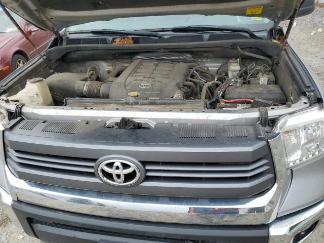 5TFUY5F1XFX436958 - 2015 TOYOTA TUNDRA DOUBLE CAB SR/SR5 SILVER photo 11