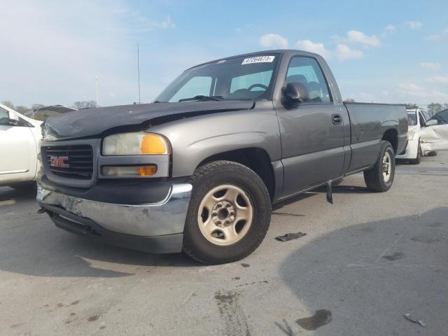 1GTEC14W3YE101551 - 2000 GMC NEW SIERRA C1500 GRAY photo 1