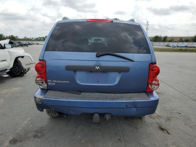 1D8HB48P77F546597 - 2007 DODGE DURANGO SLT BLUE photo 6