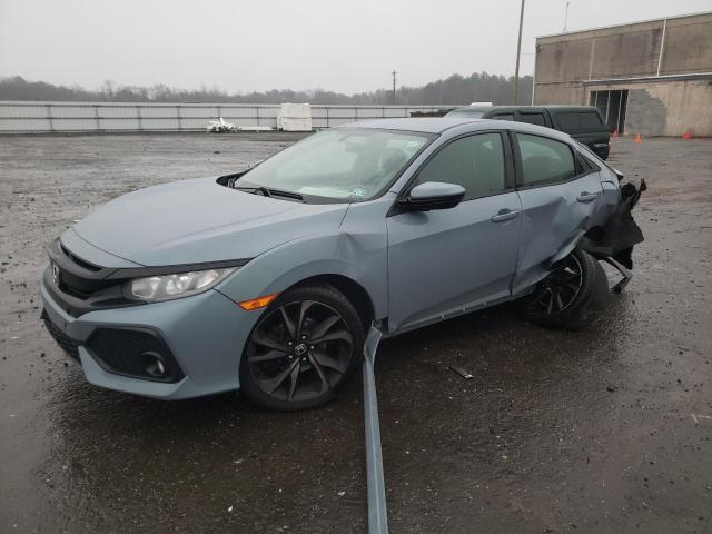 SHHFK7G43HU233145 - 2017 HONDA CIVIC SPORT 蓝色 照片 1