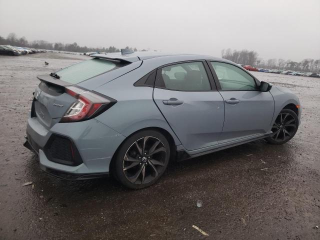 SHHFK7G43HU233145 - 2017 HONDA CIVIC SPORT 蓝色 照片 3