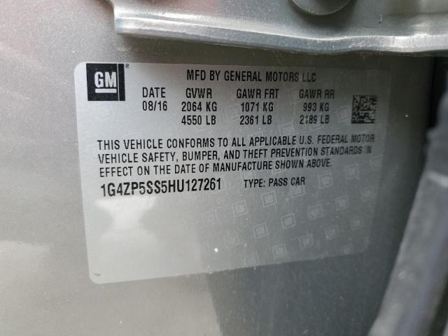 1G4ZP5SS5HU127261 - 2017 BUICK LACROSSE ESSENCE Boz foto 13