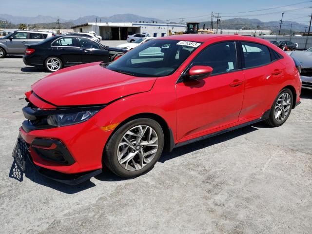 SHHFK7H46LU406924 - 2020 HONDA CIVIC SPORT 红色 照片 1