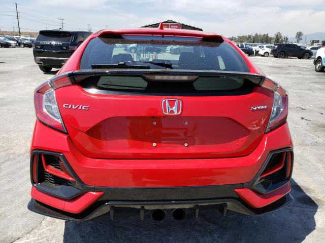 SHHFK7H46LU406924 - 2020 HONDA CIVIC SPORT 红色 照片 6