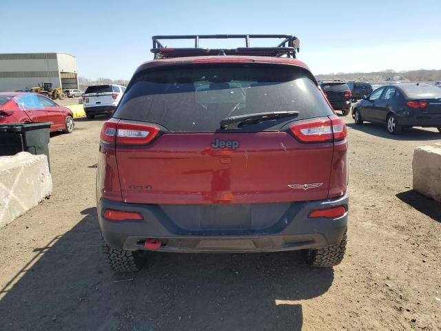 1C4PJMBS9FW786257 - 2015 JEEP CHEROKEE TRAILHAWK 勃艮第红 照片 6