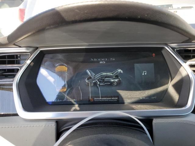 5YJSA1CN2CFP01342 - 2012 TESLA MODEL S 灰色 照片 9