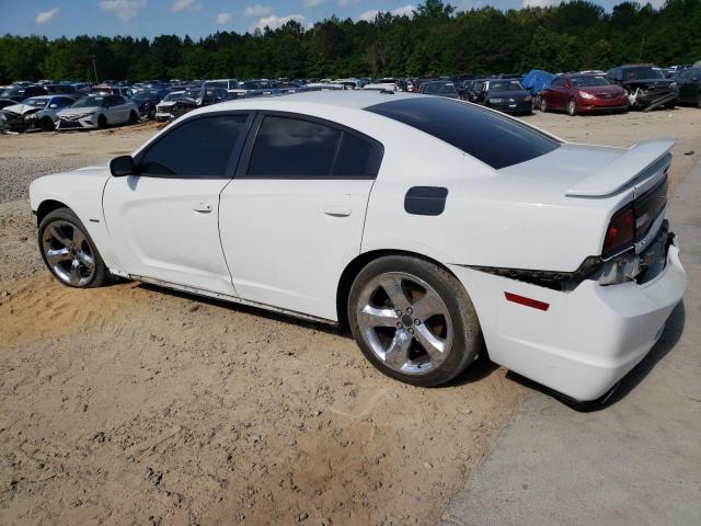 2C3CDXCT3EH309243 - 2014 DODGE CHARGER R/T WHITE photo 2