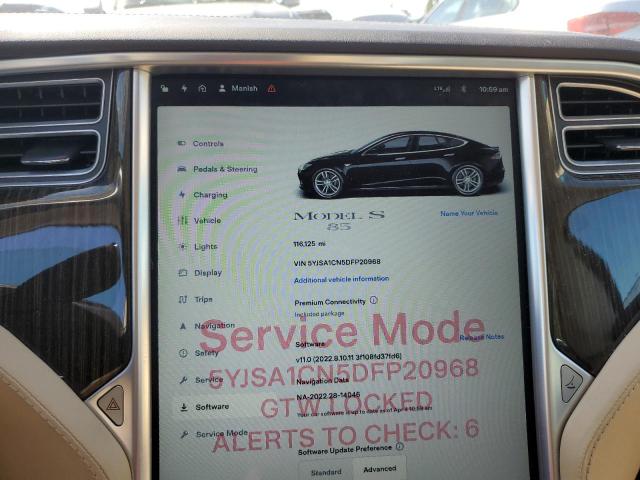 5YJSA1CN5DFP20968 - 2013 TESLA MODEL S Qara foto 9