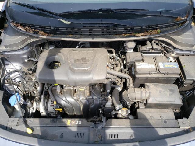 3KPA24AB0KE197798 - 2019 KIA RIO S GRAY photo 11