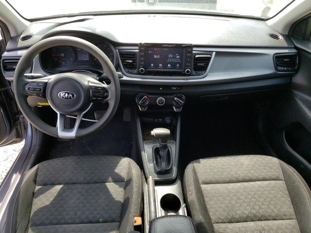 3KPA24AB0KE197798 - 2019 KIA RIO S GRAY photo 8