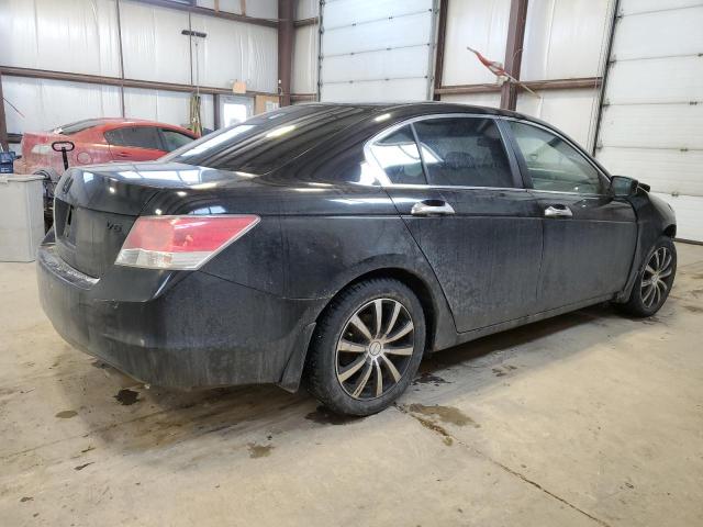 1HGCP36708A802845 - 2008 HONDA ACCORD EX BLACK photo 3