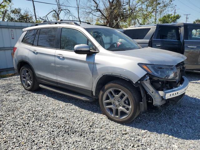 5FNYF8H54PB040111 - 2023 HONDA PASSPORT EXL SILVER photo 4