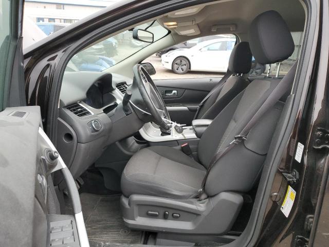 2FMDK4JC0DBB55014 - 2013 FORD EDGE SEL BLACK photo 7