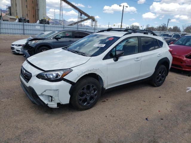 JF2GTHRC1PH254797 - 2023 SUBARU CROSSTREK SPORT WHITE photo 1