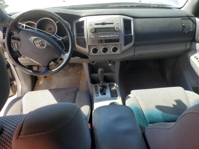 5TEJU62NX7Z355725 - 2007 TOYOTA TACOMA DOUBLE CAB PRERUNNER SILVER photo 8