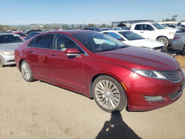 3LN6L2G94GR617795 - 2016 LINCOLN MKZ MAROON photo 4