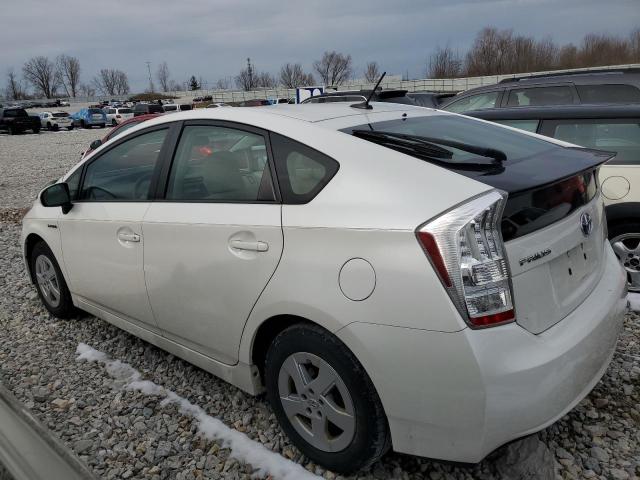 JTDKN3DUXB5321249 - 2011 TOYOTA PRIUS WHITE photo 2