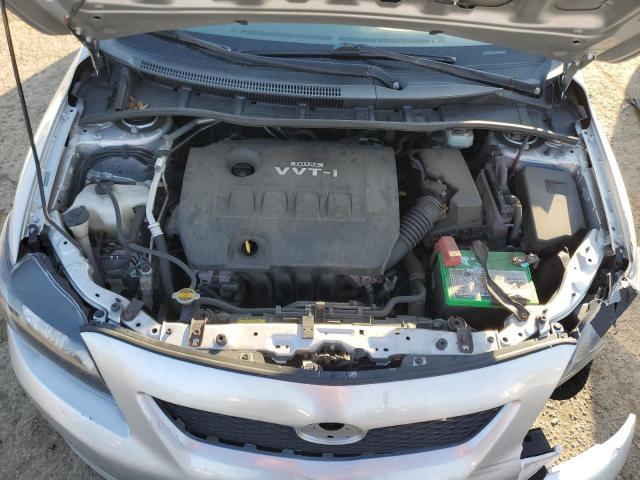 JTDBL40E19J052196 - 2009 TOYOTA COROLLA BASE SILVER photo 11