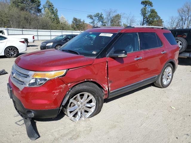 1FMHK7D89CGA11947 - 2012 FORD EXPLORER XLT RED photo 1