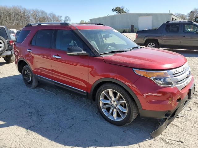 1FMHK7D89CGA11947 - 2012 FORD EXPLORER XLT RED photo 4