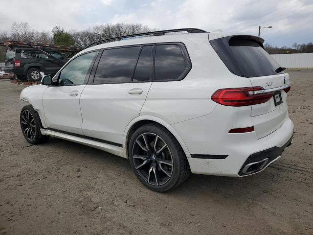 5UXCX4C57KLS36586 - 2019 BMW X7 XDRIVE50I WHITE photo 2