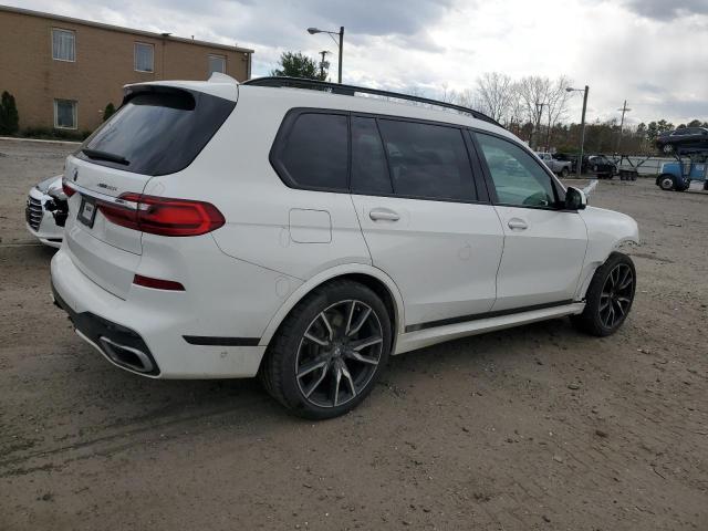 5UXCX4C57KLS36586 - 2019 BMW X7 XDRIVE50I WHITE photo 3