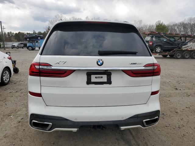 5UXCX4C57KLS36586 - 2019 BMW X7 XDRIVE50I WHITE photo 6