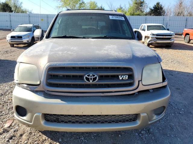 5TDZT34A81S006842 - 2001 TOYOTA SEQUOIA SR5 SILVER photo 5