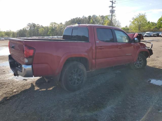 3TMAZ5CN0LM135169 - 2020 TOYOTA TACOMA DOUBLE CAB RED photo 3