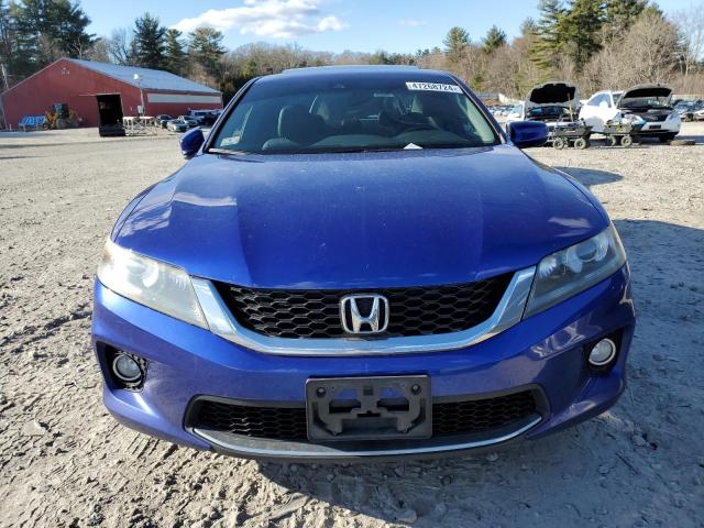 1HGCT1B87DA017831 - 2013 HONDA ACCORD EXL BLUE photo 5