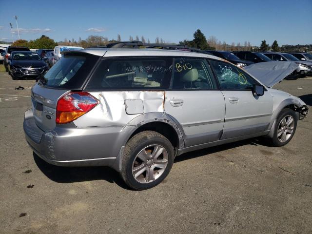 4S4BP86C054338854 - 2005 SUBARU LEGACY OUTBACK H6 R LL BEAN SILVER photo 3