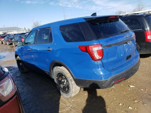 1FM5K8AT1GGD06306 - 2016 FORD EXPLORER POLICE INTERCEPTOR 蓝色 照片 2